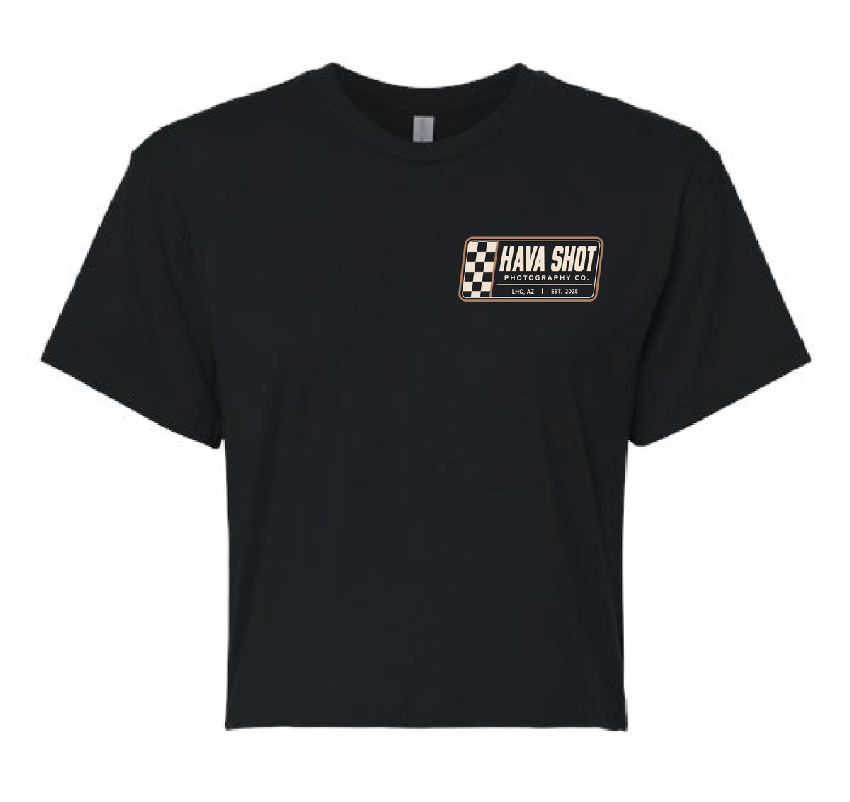 Checkered Women's Crop
