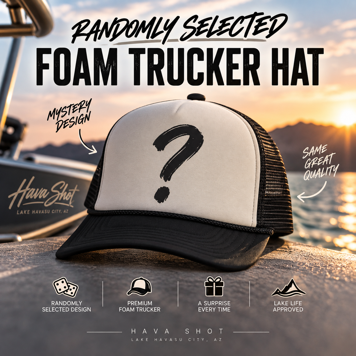 Randomly Selected Trucker Hat