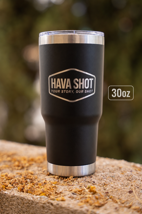 Hava Shot Badge Tumbler