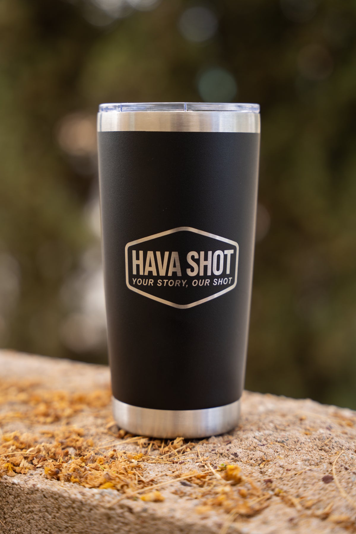 Hava Shot Badge Tumbler