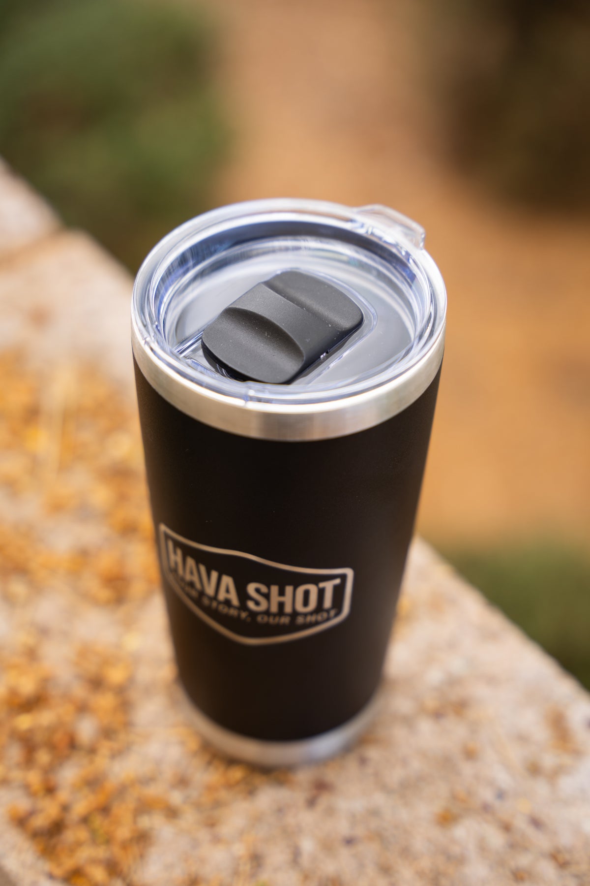 Hava Shot Badge Tumbler