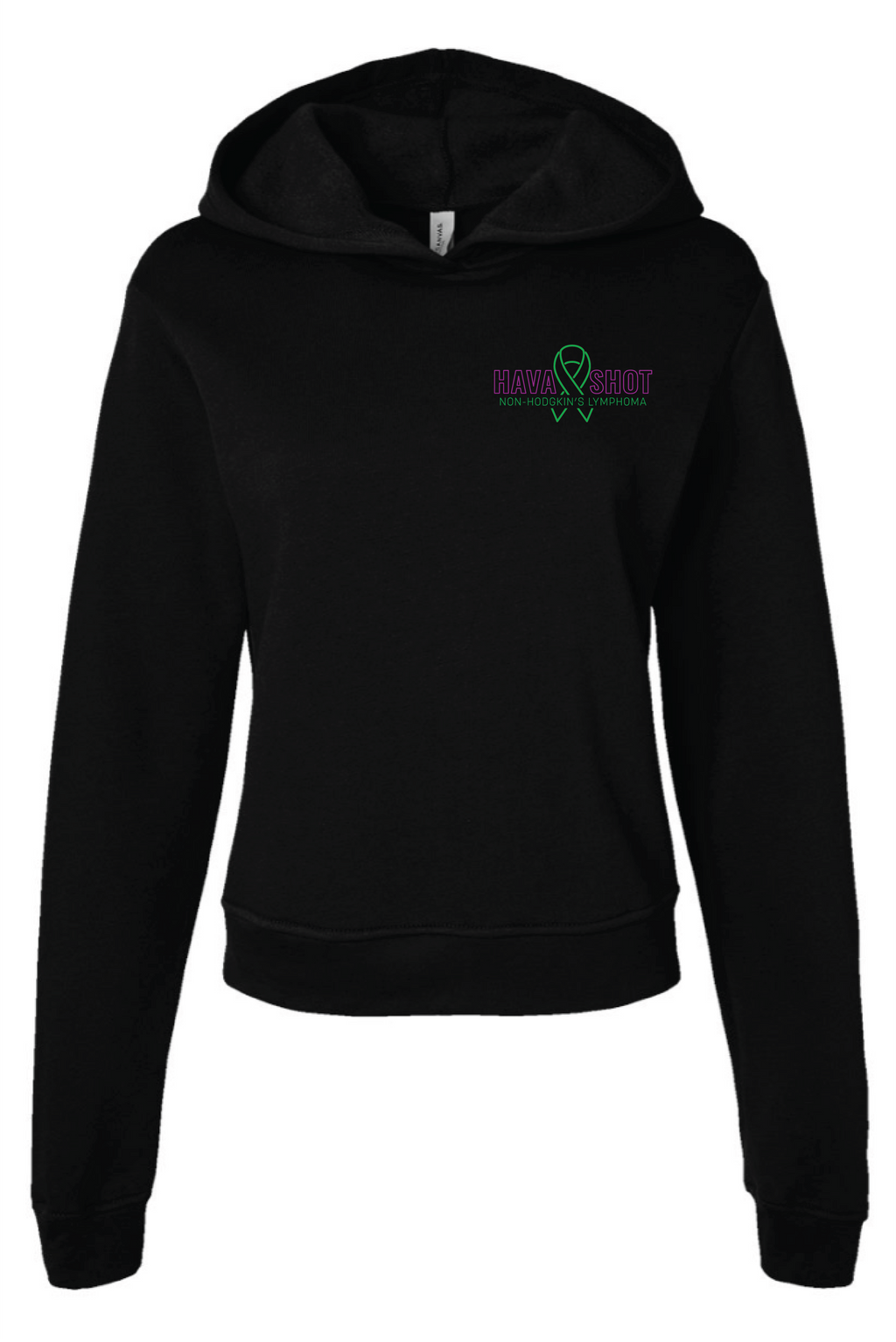 Non‑Hodgkin’s Lymphoma Awareness Hooded Crop