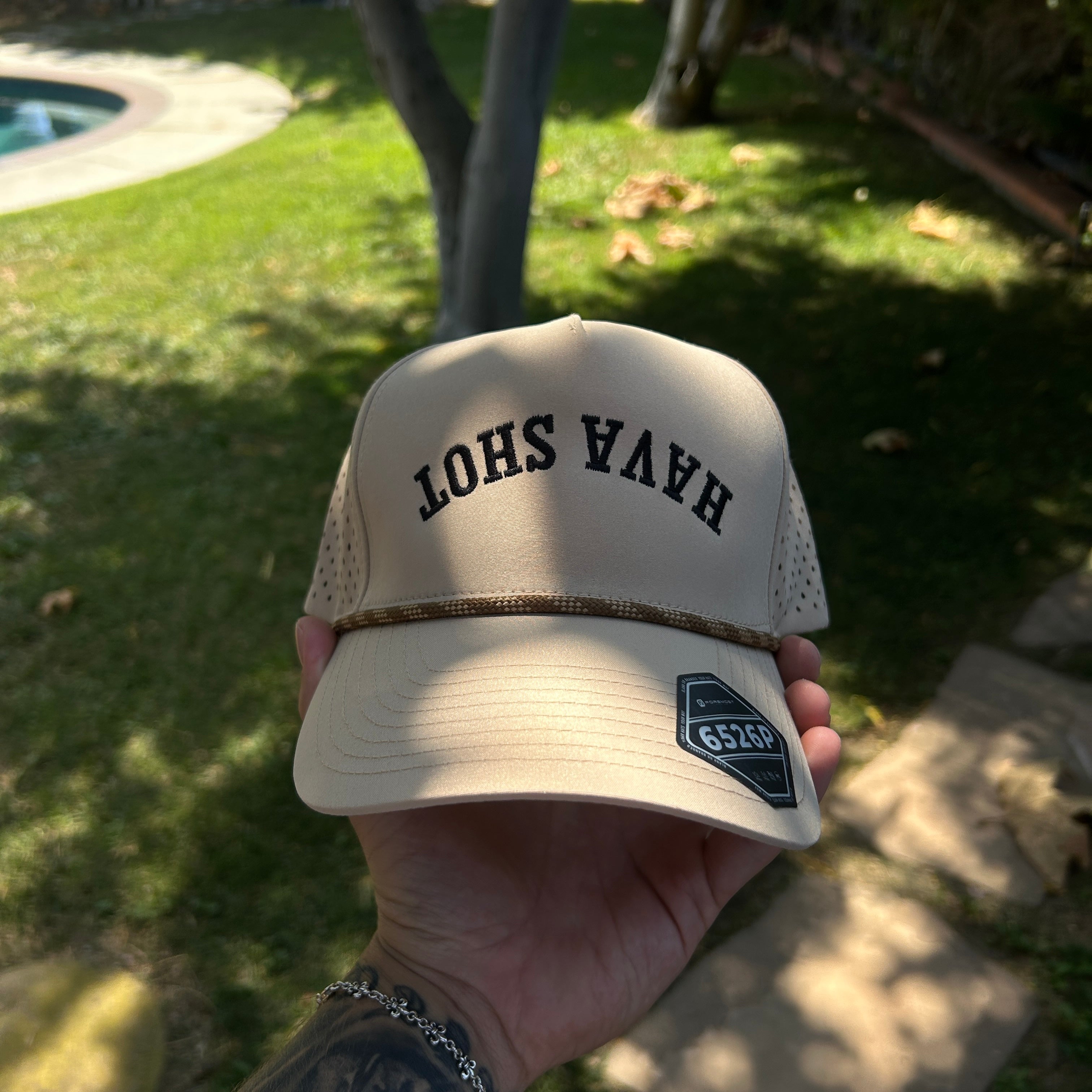 Hava Shot Upside Down Embroidered Hat