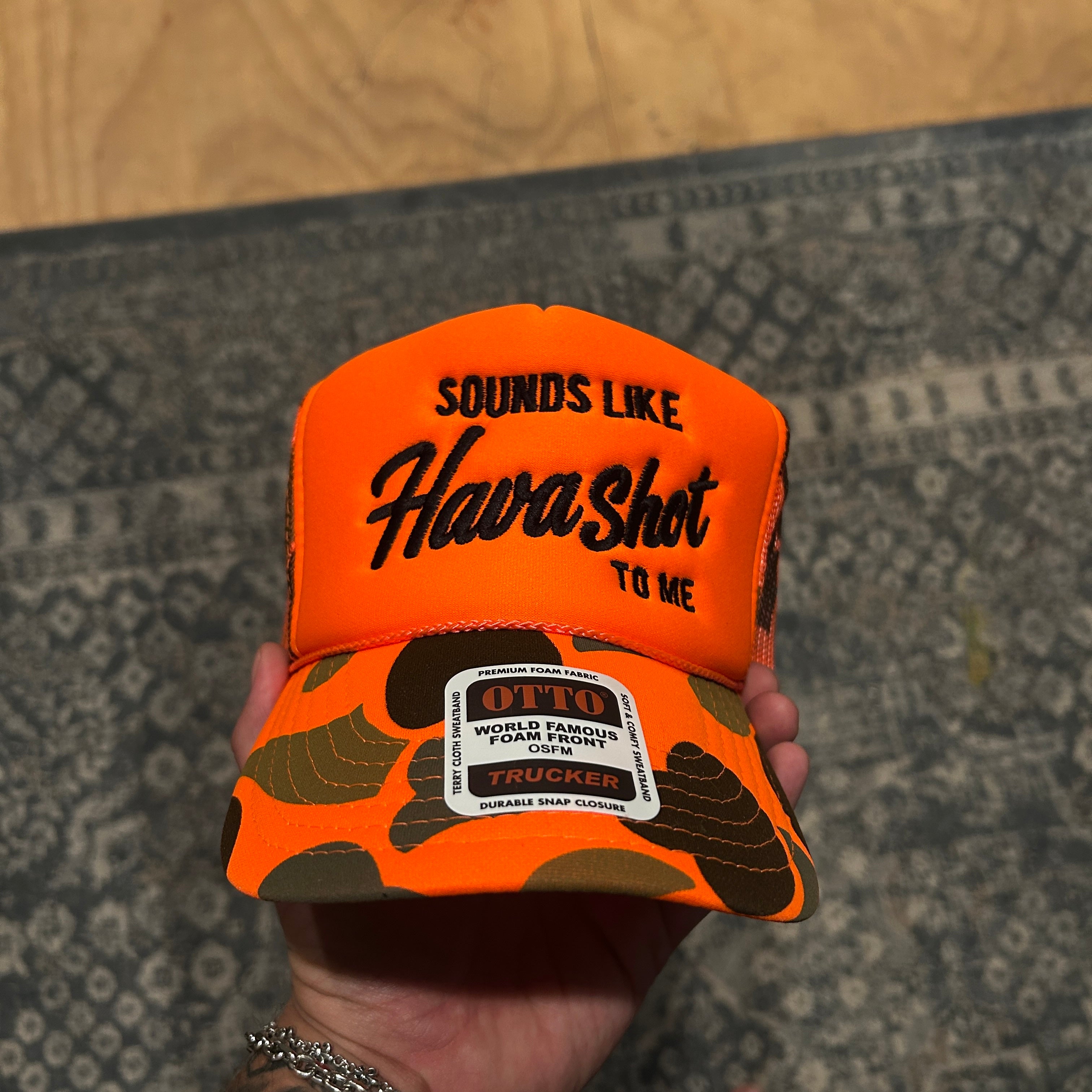 Embroidered Trucker Hat Options