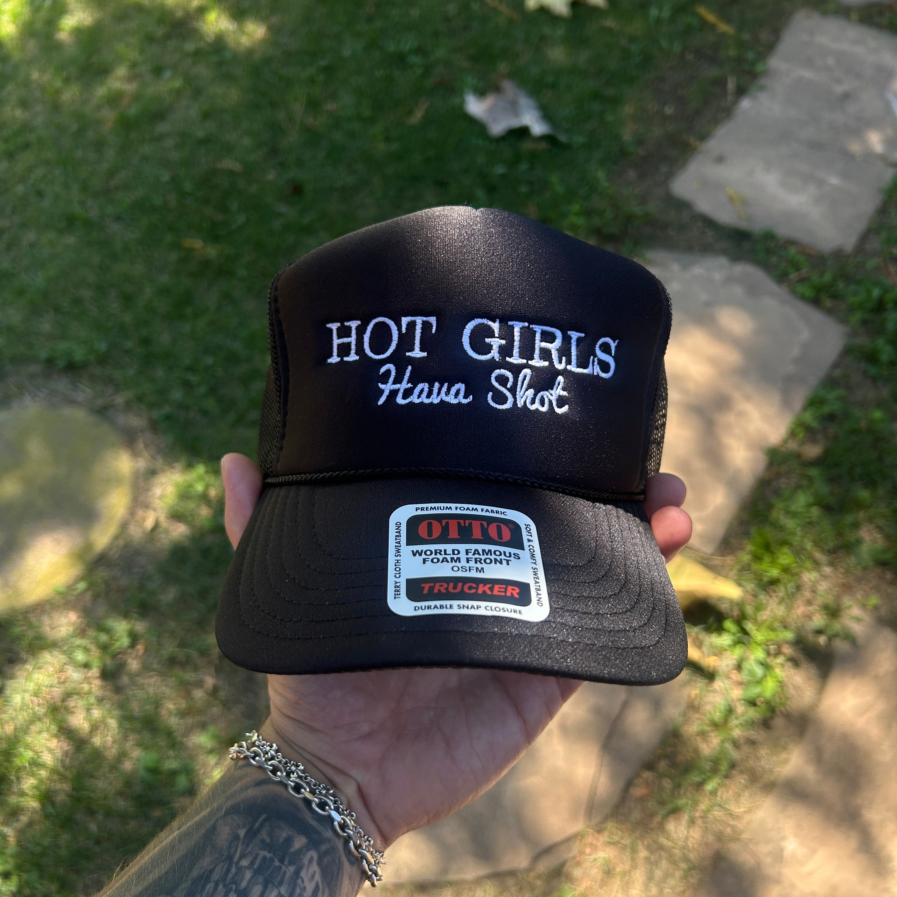 Embroidered Trucker Hat Options