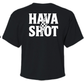 Hava Bolt Logo Crop Top