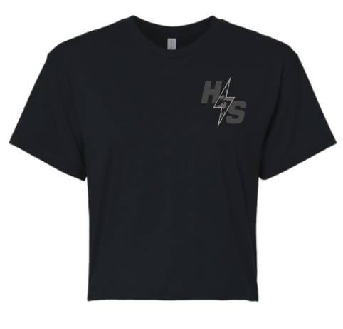 Hava Shot “Stealth Bolt” Crop – Black Camo Edition