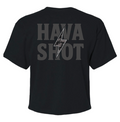 Hava Shot “Stealth Bolt” Crop – Black Camo Edition