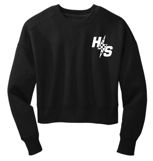 Hava Shot Bolt Crop Crewneck