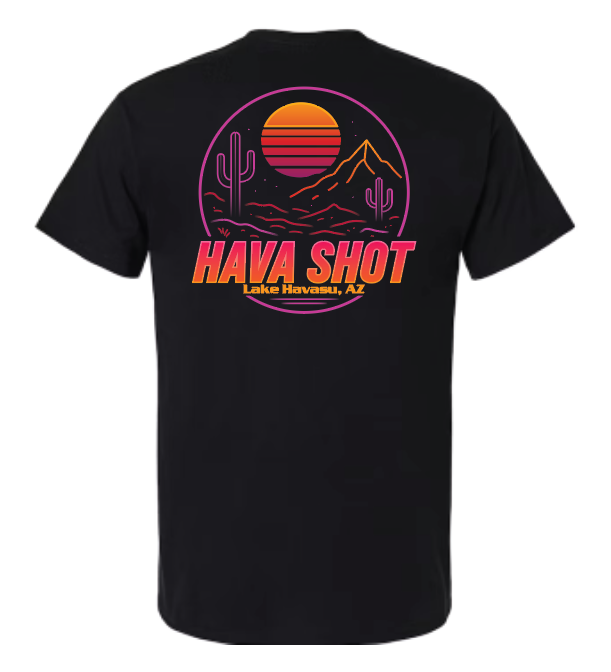 Hava Shot Retro Desert Tee