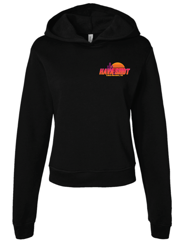 Hava Shot Retro Desert Hooded Crop