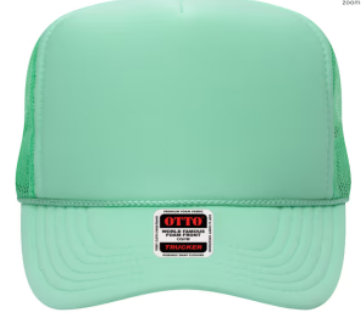 Seafoam Green Foam Trucker Hat 🧢