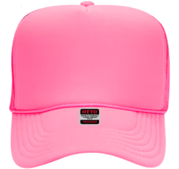 Hot Pink Foam Trucker Hat 🧢